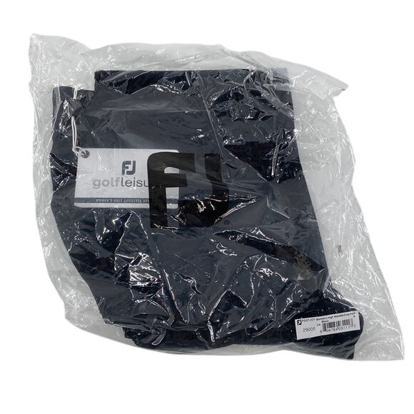 FootJoy Women's Black Side Pockets High Waisted Crop Pant Size S - Picture 4 of 9